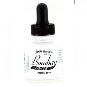 🔥5 FOR $25🔥 Dr. Ph. Martin’s Bombay India Ink, White